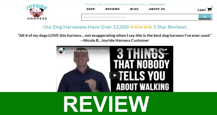 Joyride Dog Harness Reviews [April] Is it a Scam or Legit