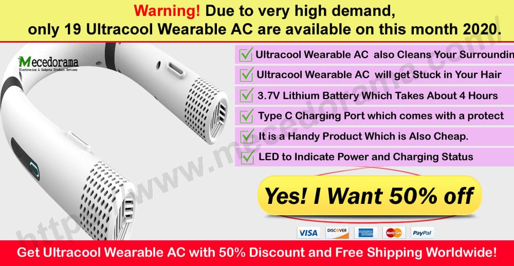 Ultracool Wearable AC Where to Buy