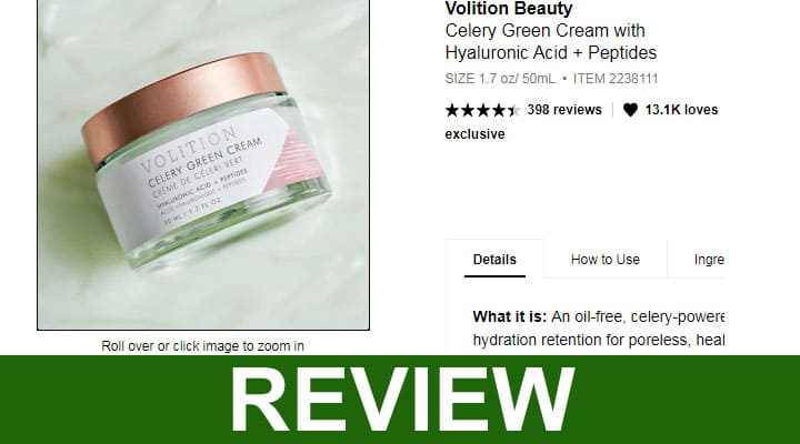 Volition Beauty Celery Green Cream Reviews – Checkout!