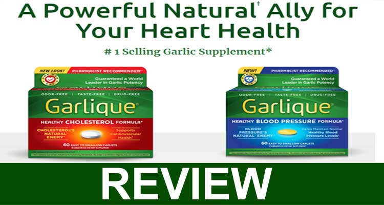 Garlique Blood Pressure Reviews