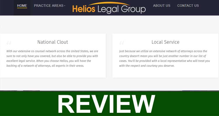 #Eanf# Helios Legal Group (Oct) Excellent Legal Service!