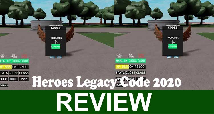 Heroes Legacy Code 2020