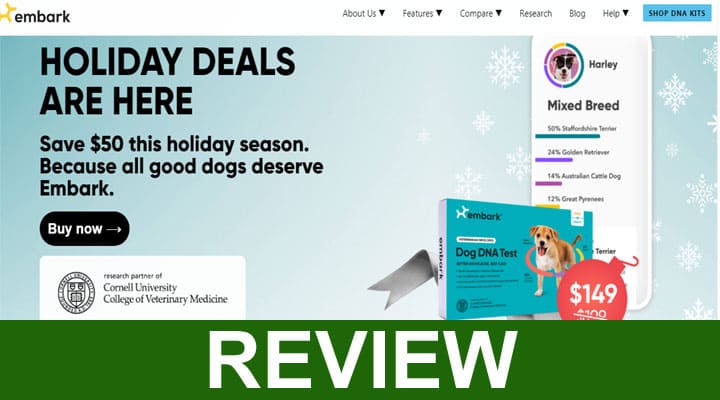 Embarkvet Com Activate (Dec) DNA for Dogs, Explore!