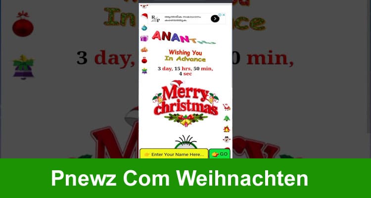 Pnewz Com Weihnachten {2020} Alles über die Pnewz-Website!