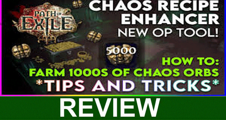 Poe Chaos Recipe Enhancer (Jan 2021) Use It Now!
