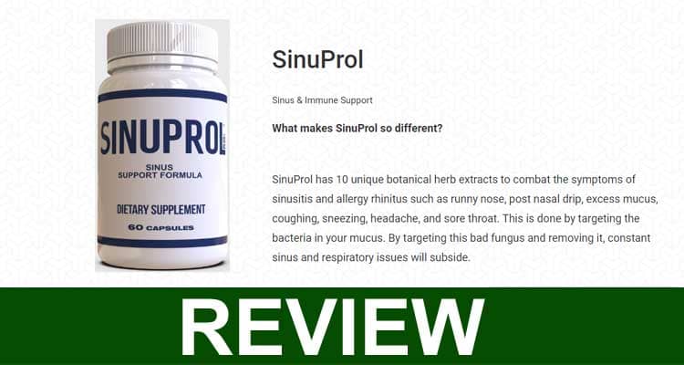 Sinuprol Reviews {Jan 2021} Grab The Offer, Check It!