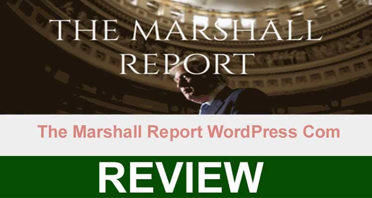 The Marshall Report WordPress Com (Jan) Details Inside!