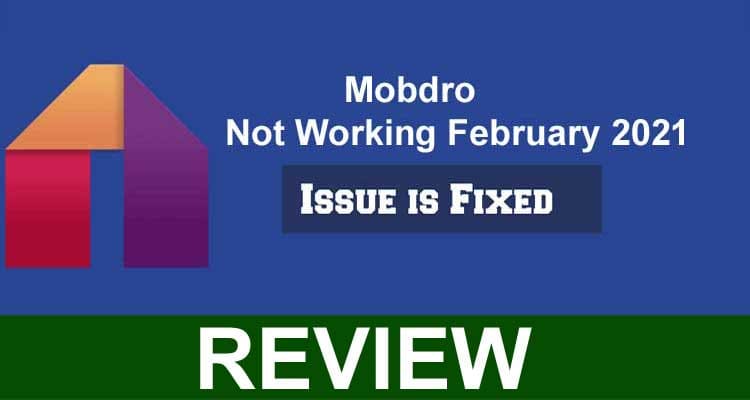 Mobdro Not Working February 2021