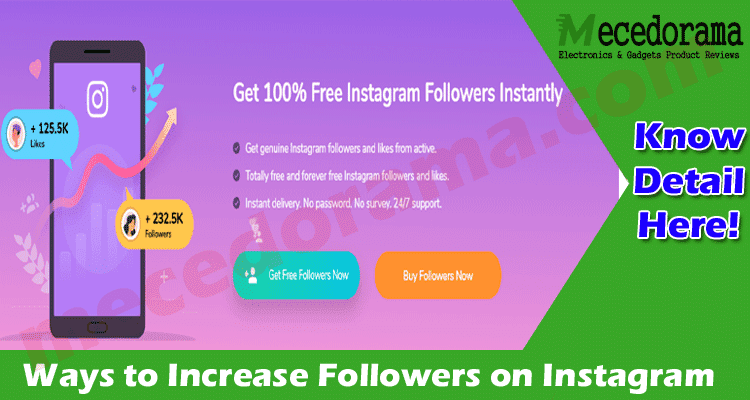 Ways to Increase Followers on Instagram 2021