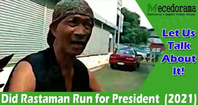 Latest News Did Rastaman Run For President