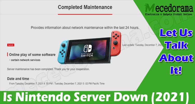 Is Nintendo Server Down {Dec} Know The Current Status!