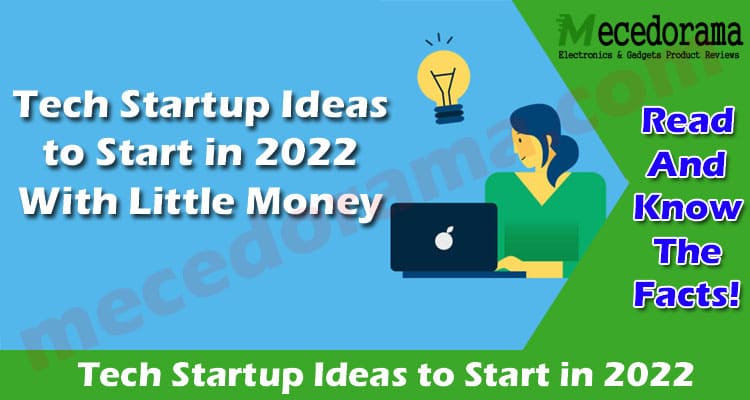 Tech Startup Ideas to Start in 2022 With Little Money